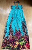 Maxi Sommerkleid Neckholder türkis-bunt Gr. 36/38 Kr. München - Brunnthal Vorschau