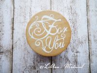 1 Stempel  "For You" 3,8 cm Holz Nordrhein-Westfalen - Siegen Vorschau