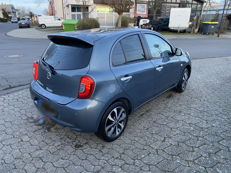 Nissan Micra N-Tec 1,2L , Navi/ SHZ/ PDC 80 PS Einparkhilfe vorne in Hürth