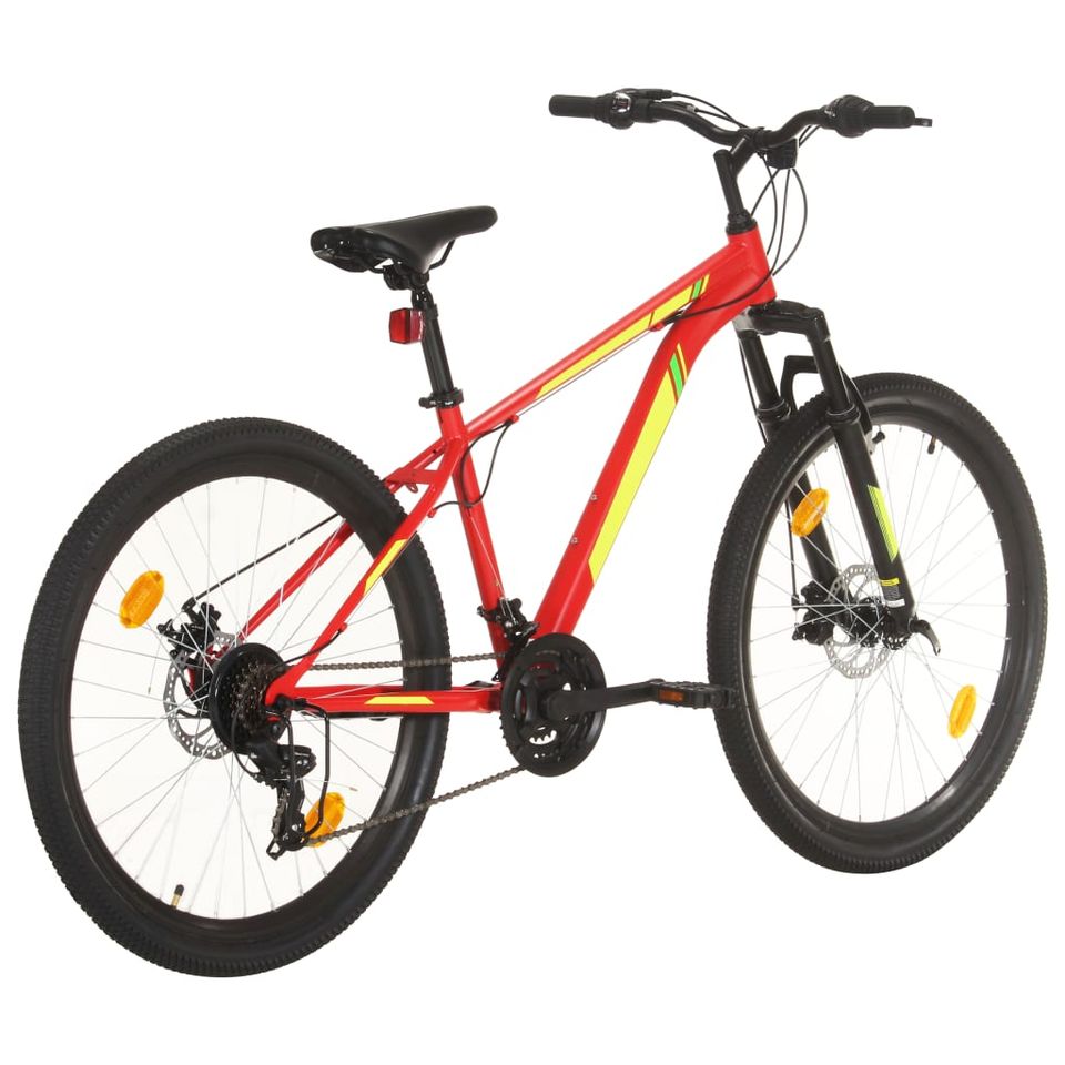 Mountainbike Bike Fahrrad 21 Gang 27,5 Zoll Rad 38 cm Rot in Bad Kissingen