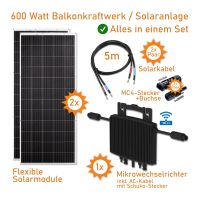 600 Watt (620 Wp) Balkonkraftwerk Sunman flexible Module Mecklenburg-Vorpommern - Torgelow Vorschau