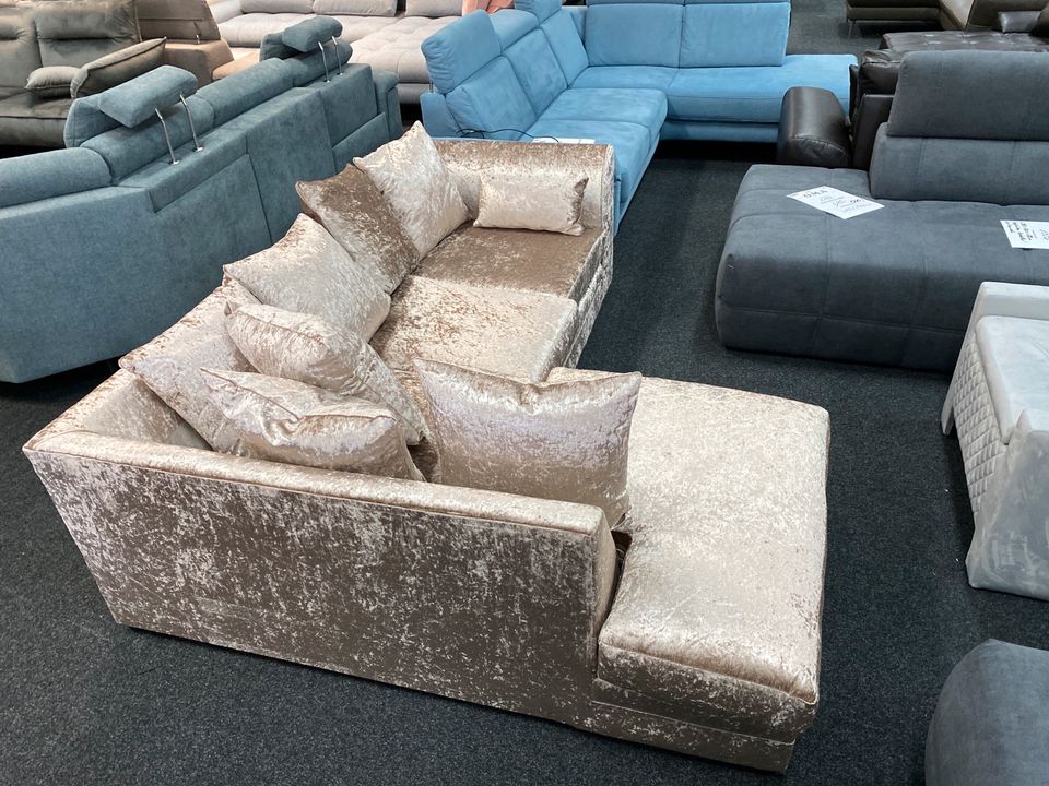 Sofa Couch Ecksofa Polster Möbel UVP 1199€ in Alsfeld