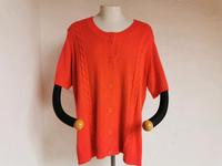 Fabiani Strickjacke kurzärmlig  Baumwolle rot Gr. 46 Niedersachsen - Buxtehude Vorschau