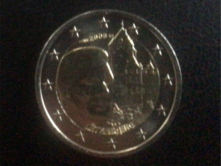 2 Euro Münze Luxemburg 2008 Chateau de Berg unzirkuliert in München