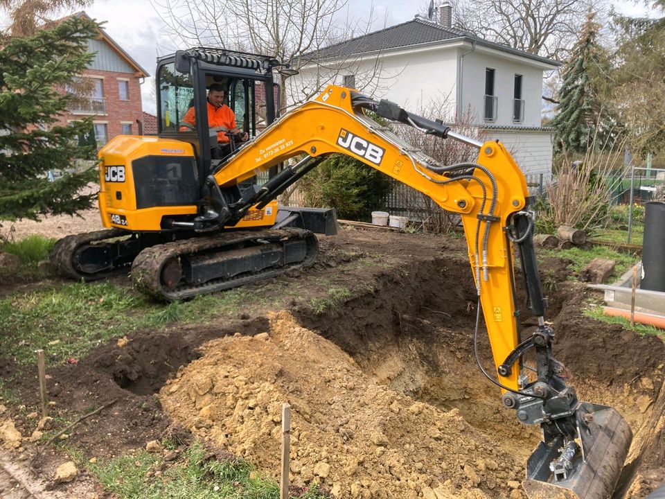 JCB * Miete * Minibagger JCB 48Z * 5t Vermietung in Erfurt