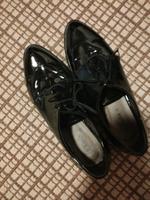 S Oliver Damen Halbschuhe Schnuerer Lack Gr.39 Bayern - Dinkelsbuehl Vorschau