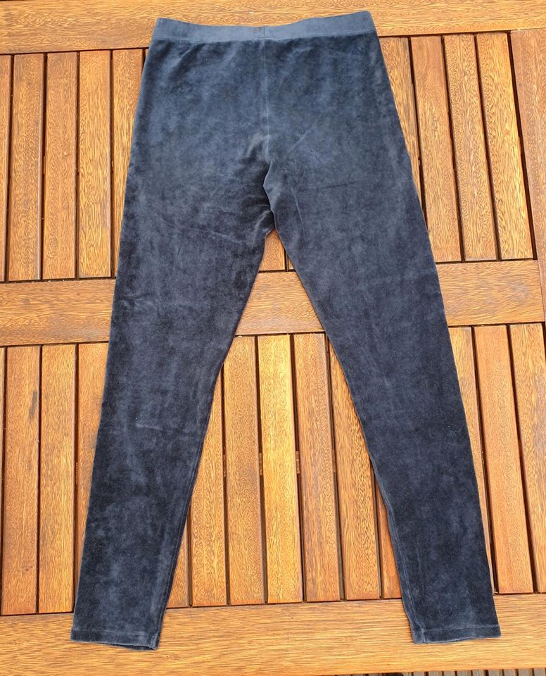 Boden Hose Leggins Samt / Nicki Gr.152 TOP edles dunkles blaugrau in Oberursel (Taunus)