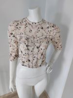 Free People blumen Boho Sommer Top Bluse mit offenem Rücken Gr XS Frankfurt am Main - Fechenheim Vorschau