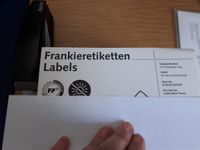 Tintenkartusche und Frankierstreifen Bayern - Waldmünchen Vorschau
