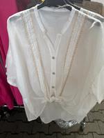 Damen Baumwolle Tunika Bluse mit Stickerei m l xl Hessen - Groß-Gerau Vorschau
