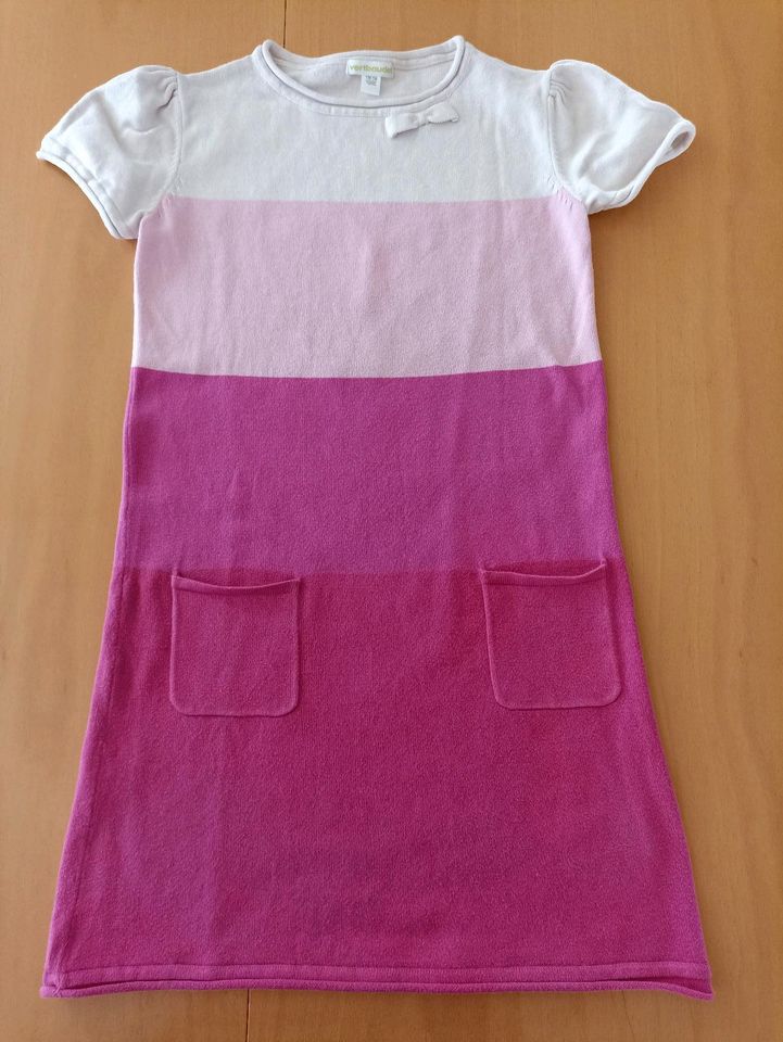 Kleid Strickkleid gr 140 von vertbaudet in Langweid am Lech