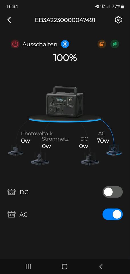 Bluetti EB3A 600W 268wh Power Bank in Tuttlingen