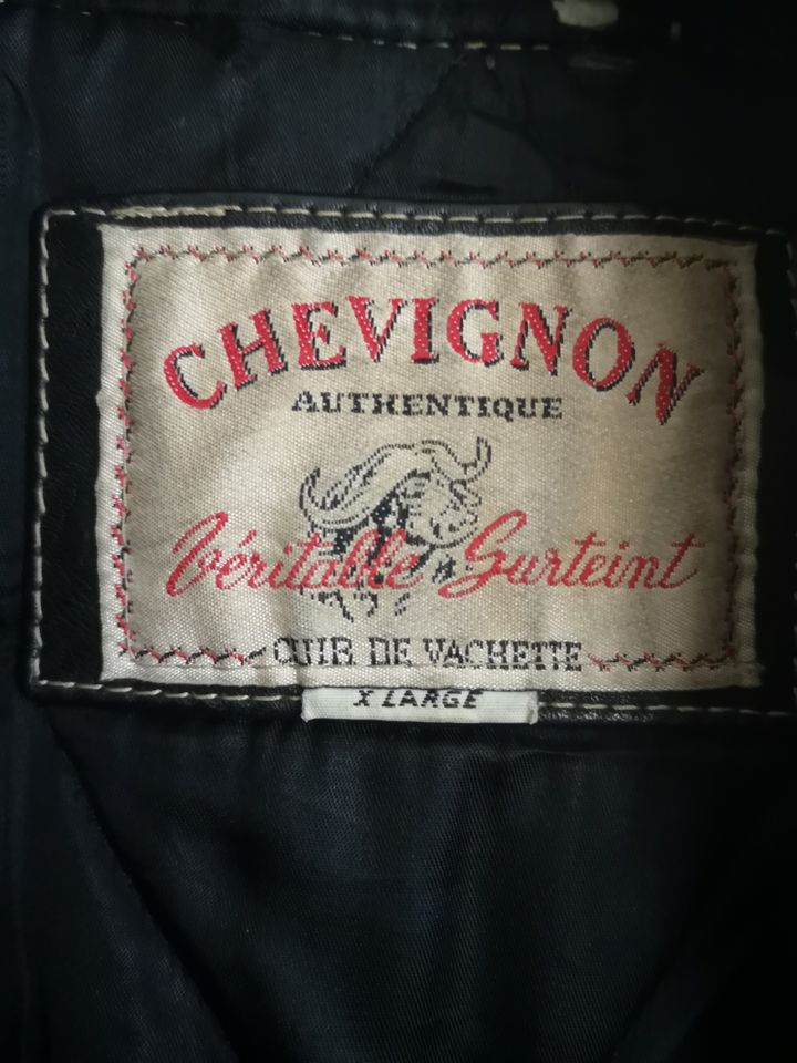 CHEVIGNON Lederjacke Fliegerjacke Biker in Bruchsal