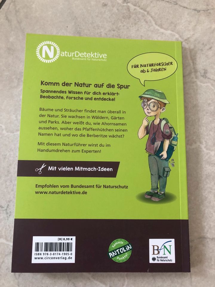 Bäume & Sträucher Natur Detektive Buch für Kinder Neu in Bleckede