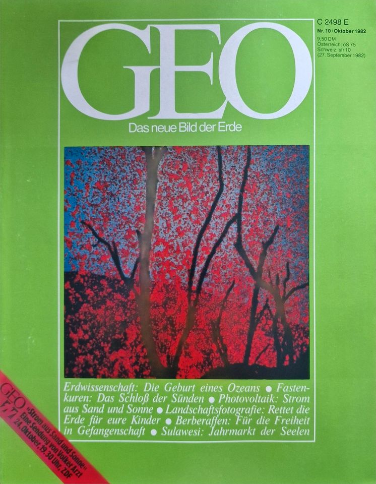 Magazin GEO Jahr 1982 / Hefte/ Bücher in Berlin