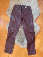 Lederhose bzw Hose dreiviertel von H&M  - Größe S/36 weinrot Baden-Württemberg - Ravensburg Vorschau