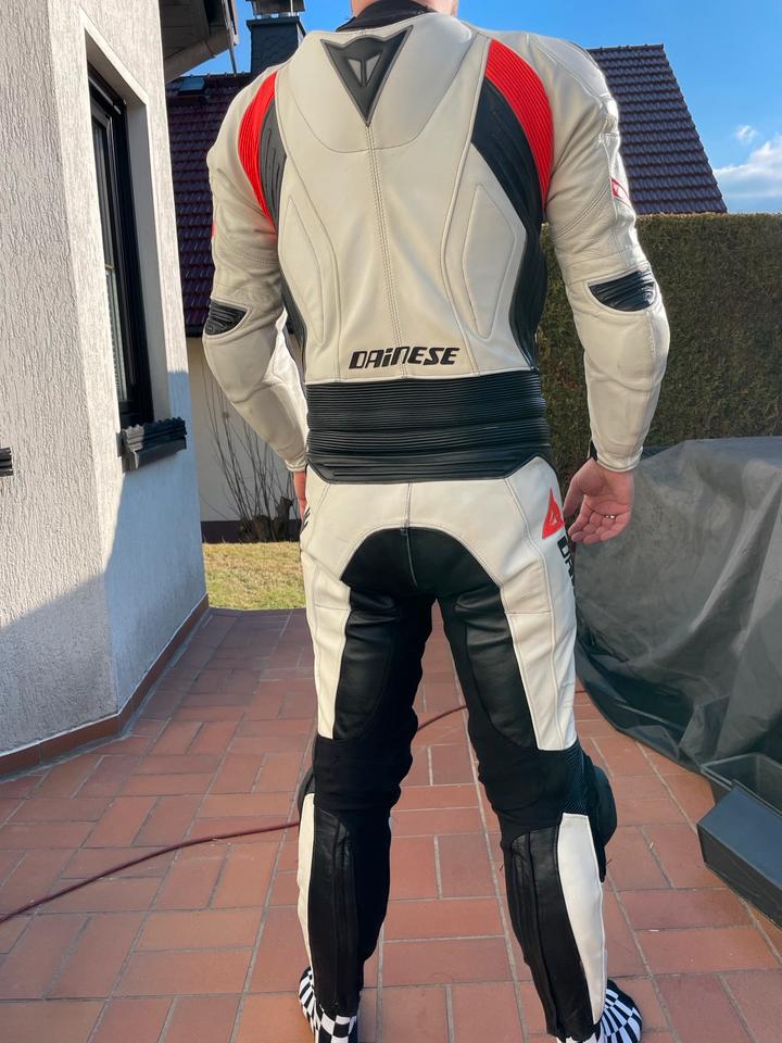 Dainese Seca Evo Lederkombi 2-Teiler – Größe 50 – Guter Zustand in Gornau
