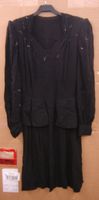 Für Sammler, schwarzes Kleid 30er Jahre mit Palettenstickerei Saarland - Bous Vorschau