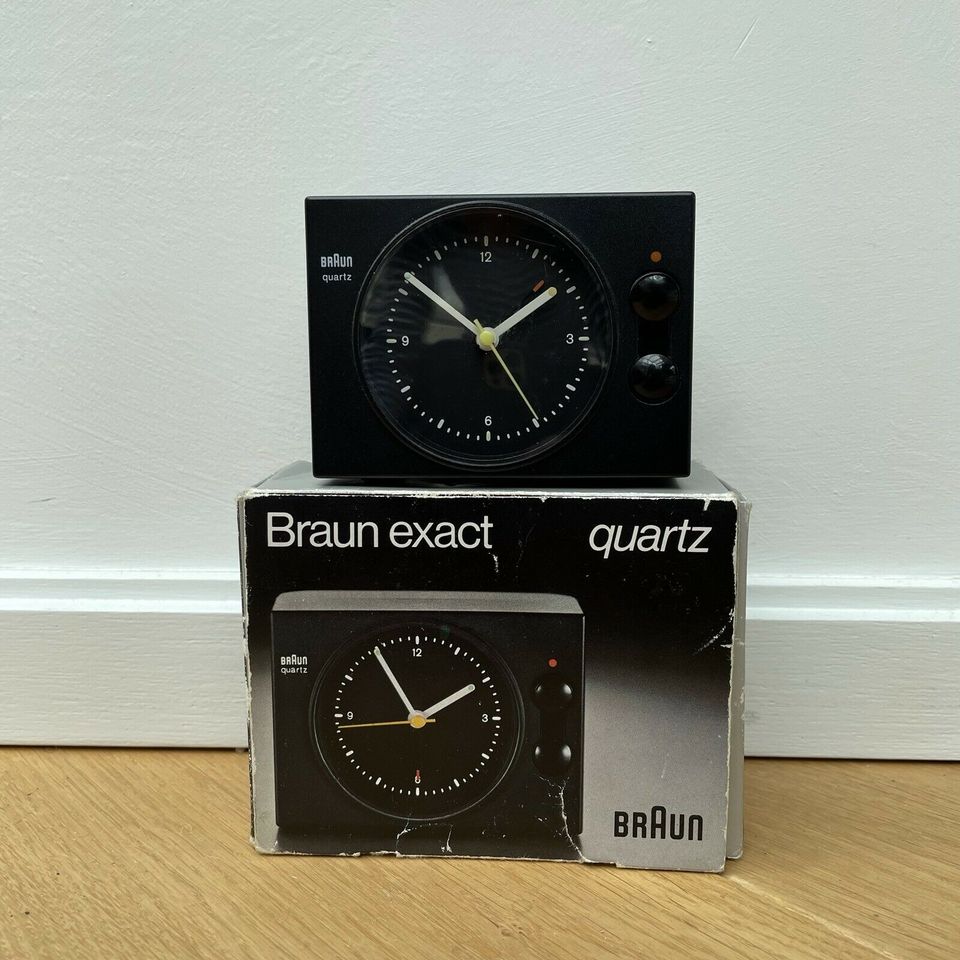 Weckuhr Dieter Rams 1975 Braun exact quartz Wecker Typ 4963 in  Obergiesing-Fasangarten - Obergiesing | eBay Kleinanzeigen ist jetzt  Kleinanzeigen