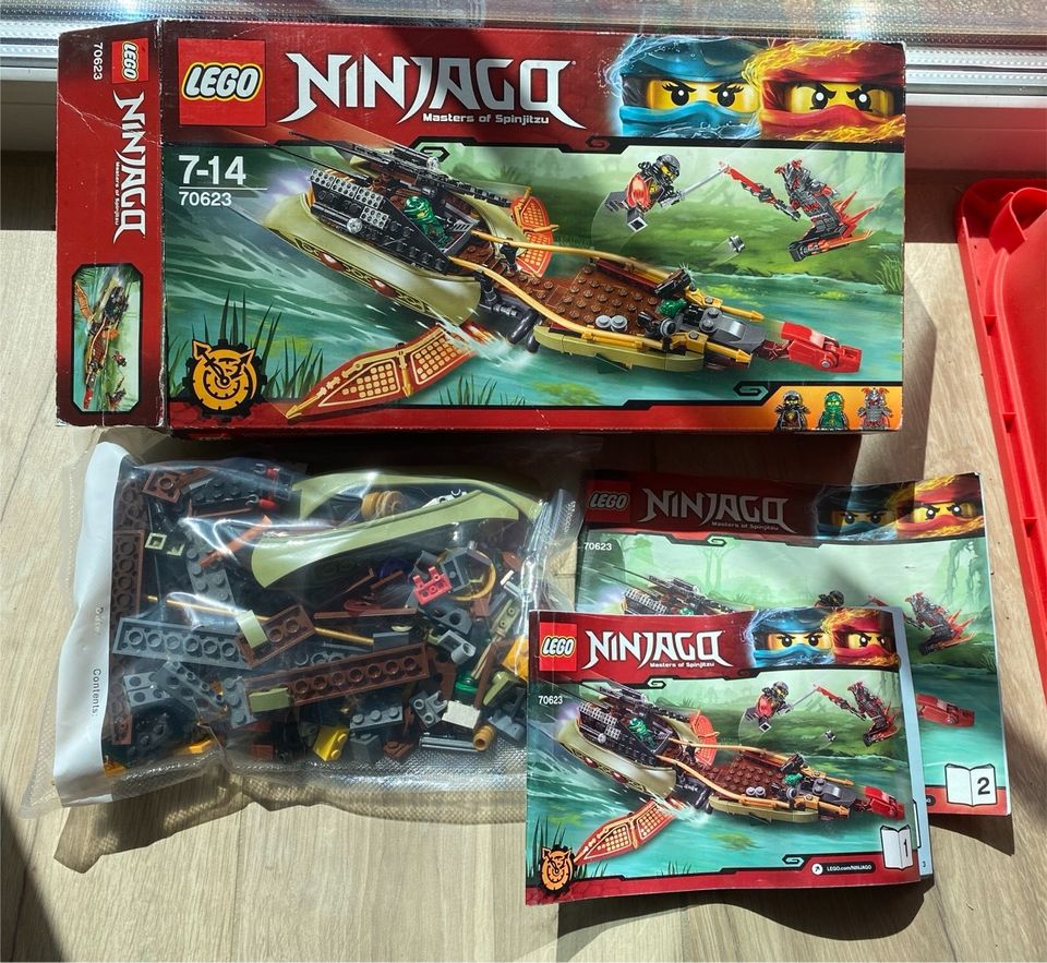 Lego Ninjago - Im Schatten des Luftseglers (70623) in Steinebach (Sieg)