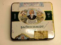 Blechdose Bachschmidt 20 Zigarillos Brasil No. 3 weiß grün Nordrhein-Westfalen - Paderborn Vorschau