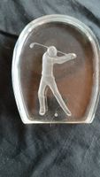 Glasbild Briefbeschwerer Golfer Golf Schweden Berlin - Reinickendorf Vorschau