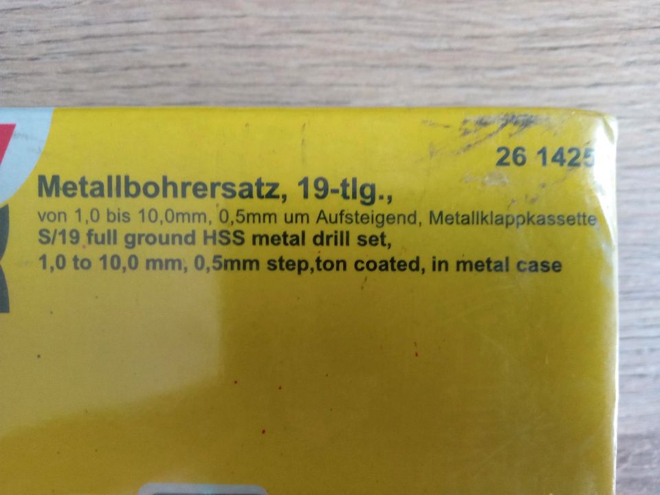 Metallbohrersatz 19- Teilig NEU in Rödental