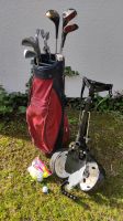 Golfbag mit Trolley, Golfschläger und Bälle Bayern - Pforzen Vorschau