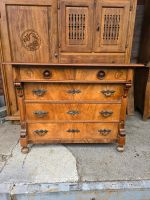 Antik Gründerzeit Nussbaum Kommode Sideboard Anrichte Alt Massiv Hessen - Groß-Gerau Vorschau