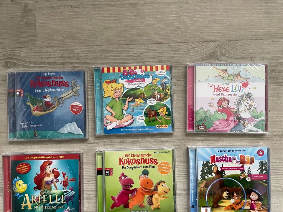 Kinder CD‘s, Hörbuch, Hörspiel, Musik … Arielle, Drache Kokosnuss in Schorfheide