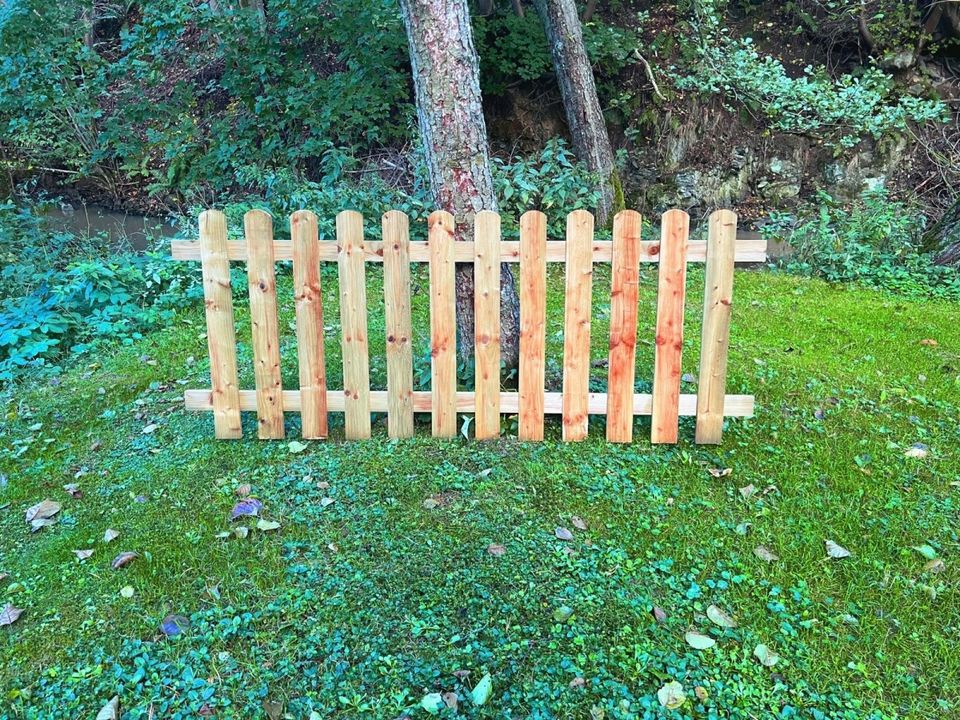 Lattenzaun Gartenzaun Holzzaun Zaunelement - 60 x 200 - KDI in Lennestadt