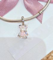 Pink Teddy Anhänger-Charm Silber 925 für Pandora Armband Niedersachsen - Wolfsburg Vorschau