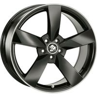 1 Satz 4x Ultra Wheels UA5 Black/Rim 10x22 5x112 ET50 Bayern - Schöllnach Vorschau