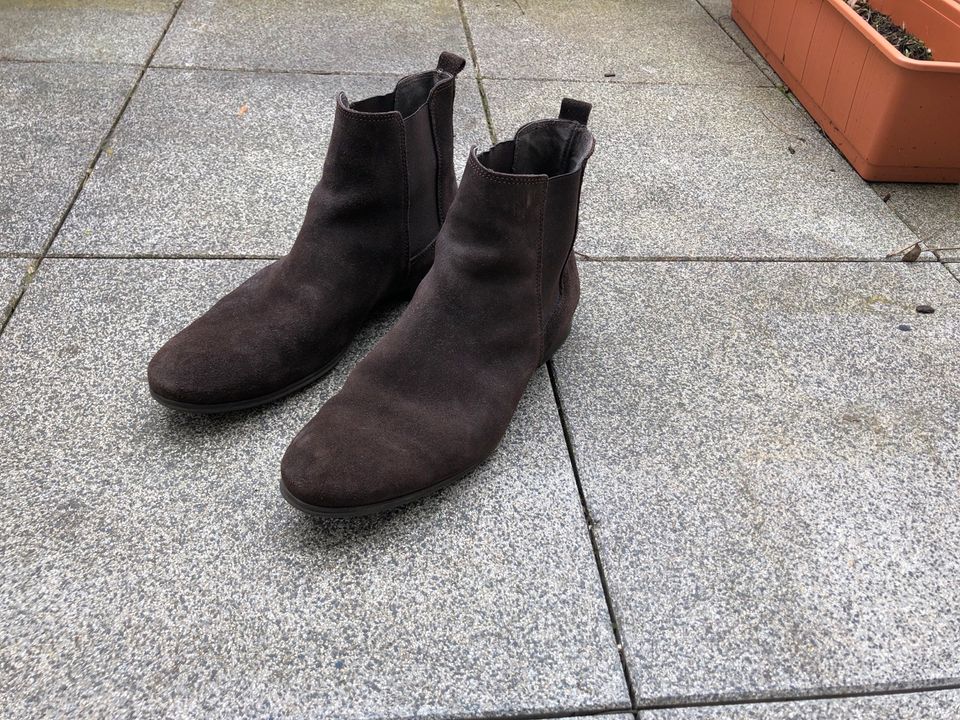 Wildleder-Stiefeletten Herren Gr. 42 — Nur Abholung in Köln