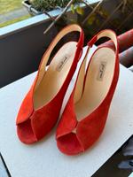 Damen Pumps in Gr.37 in Veloursleder Dresden - Reick Vorschau