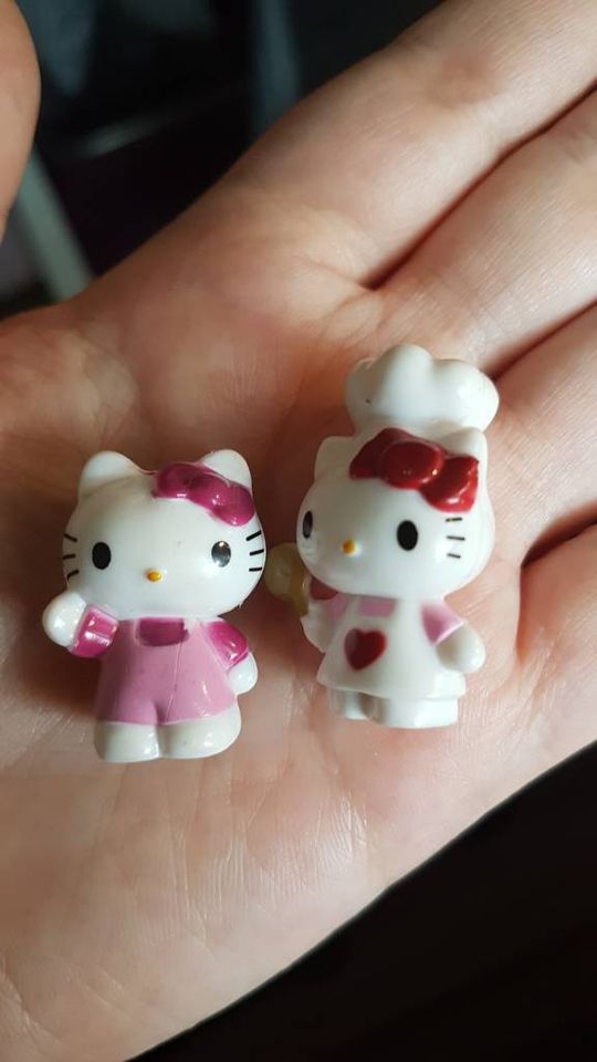 Hello Kitty, 2 Figuren, Original in Offenbach