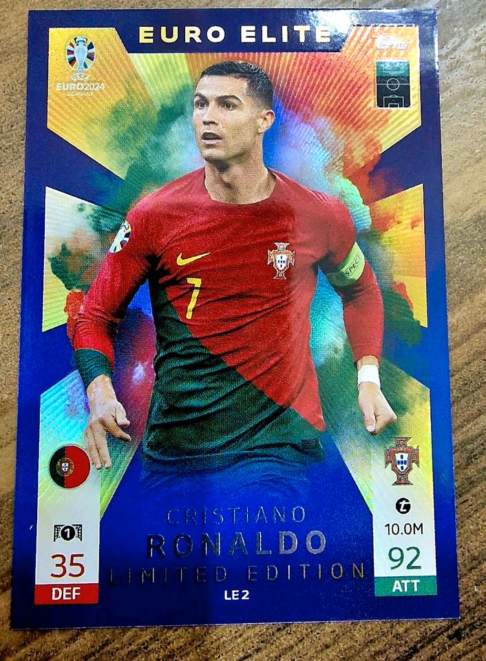 Cristiano ronaldo EURO ELITE LIMITED EDITION 2024 in Lübeck