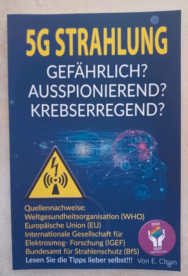 5G  Strahlung Buch *NEU* in Forchheim