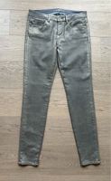 Esprit Jeans Stretch Skinny mid rise Gr. 32/32 metallic Look Hessen - Lampertheim Vorschau