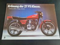 Kawasaki Z400J Prospekt original top Zustand deutsch Nordrhein-Westfalen - Schloß Holte-Stukenbrock Vorschau