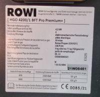 ROWI Gas Heizofen HGO 4200/1 pro premium Saarland - Schmelz Vorschau