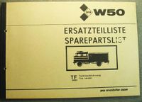 W50 Ersatzteilliste TF IFA W 50 Tanklöschfahrzeug DDR IFA NVA Sachsen - Kirschau Vorschau