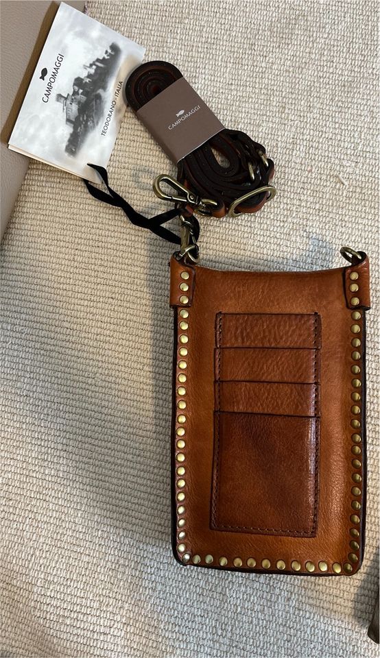 Campomaggi Handytasche Cognac Leder in Recklinghausen