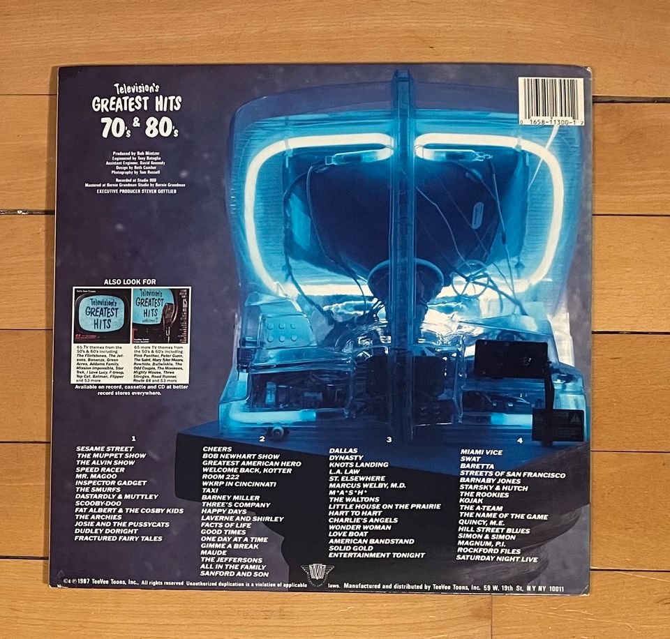 Television‘s Greatest Hits 70s & 80s Vinyl Schallplatte in Trier