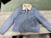 Jeans Jacke mit Teddyfell in L Bayern - Mespelbrunn Vorschau