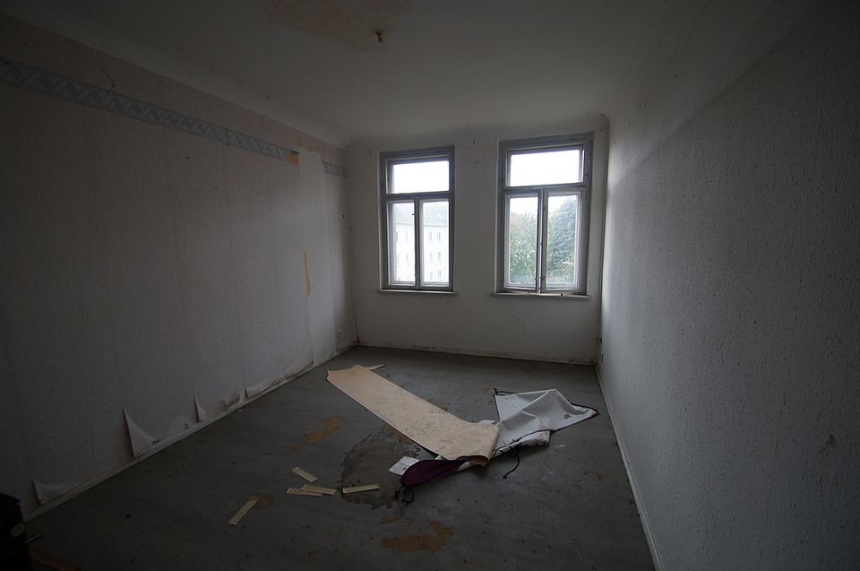 Letztes unsaniertes Haus im Wohnkarree in Chemnitz