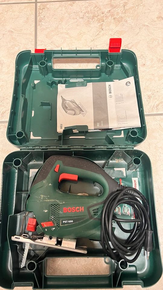 Bosch PTS 650 Stichsäge mit Koffer in Stelle