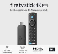 Amazon Fire TV Stick 4K Max, inkl. Streaming über Wi-Fi 6E NEU Rheinland-Pfalz - Neustadt an der Weinstraße Vorschau