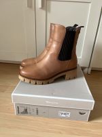 Tamaris Chelsea Boots beige hellbraun 41 Leder Bayern - Pfaffenhofen a.d. Ilm Vorschau