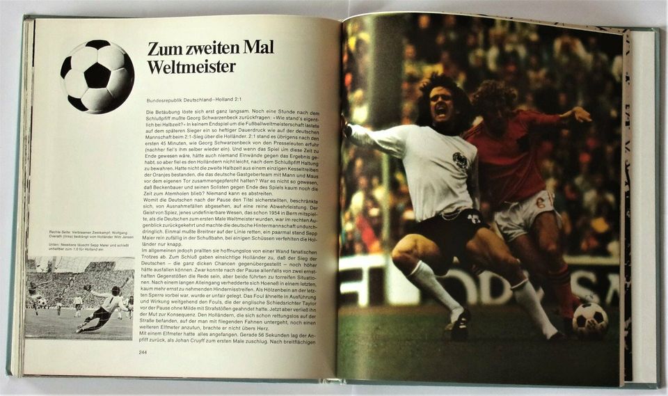 Fussball Weltmeisterschaft 1974 WM ´74 Deutschland inkl. Versand! in Wahrenholz